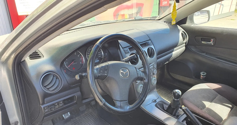 Mazda 6 cena 5200 przebieg: 263000, rok produkcji 2004 z Łuków małe 22